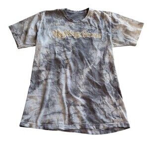 Rolling Stone Men’s T-Shirt Size Large Gray Tie Dye Logo Official Collection